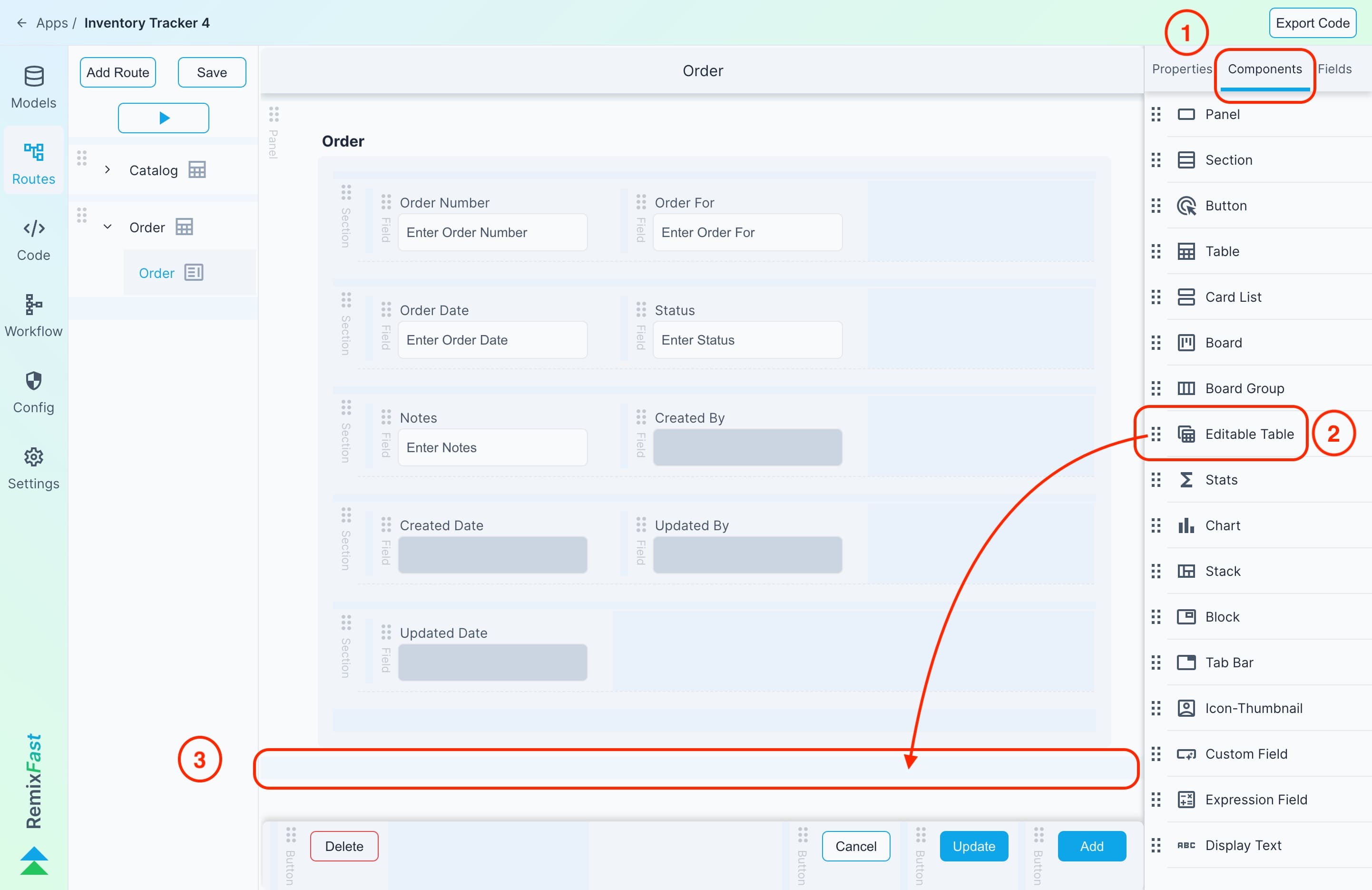 add route model